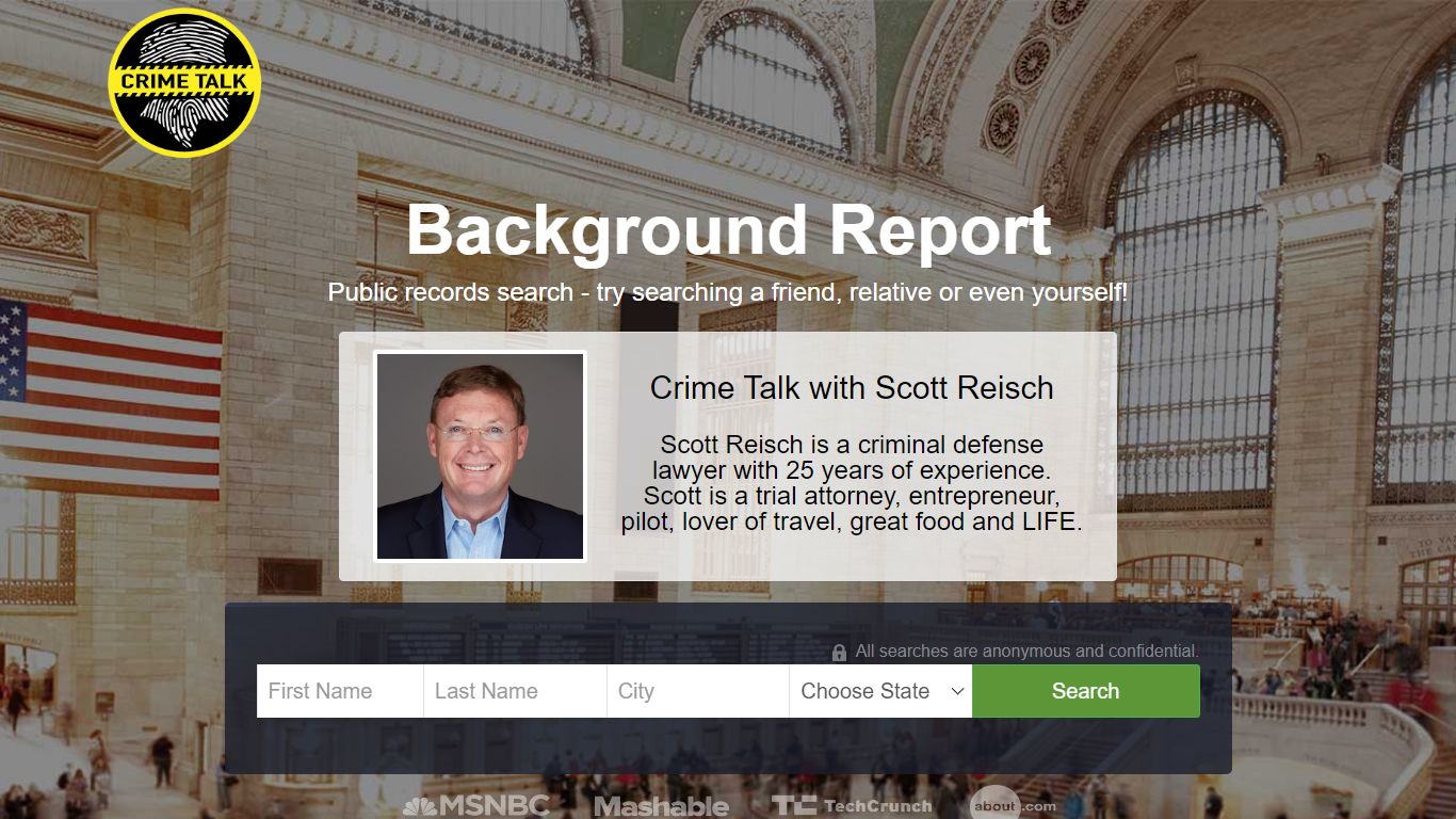 Online Background Checks & Criminal Records | CrimeTalkSearch.com